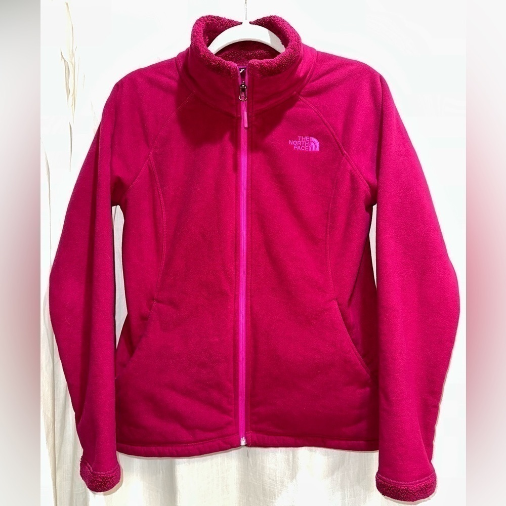 The North Face Womens Morning Glory 2 Jacket Fleece lined Medium Pink Raspberry